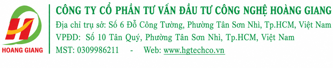 CÔNG TY CỔ PHẦN TƯ VẤN ĐẦU TƯ CÔNG NGHỆ HOÀNG GIANG