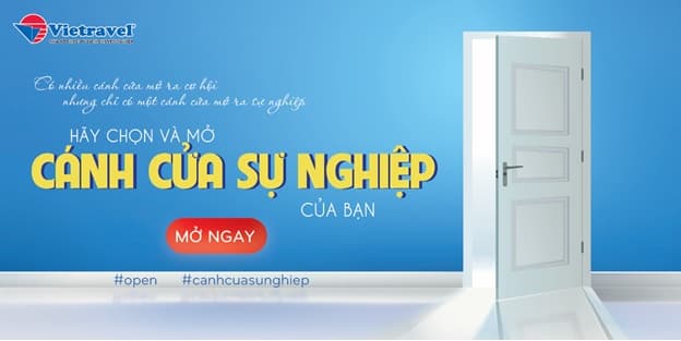 VIETRAVEL – Nơi tuổi trẻ dấn thân, nơi vững xây sự nghiệp