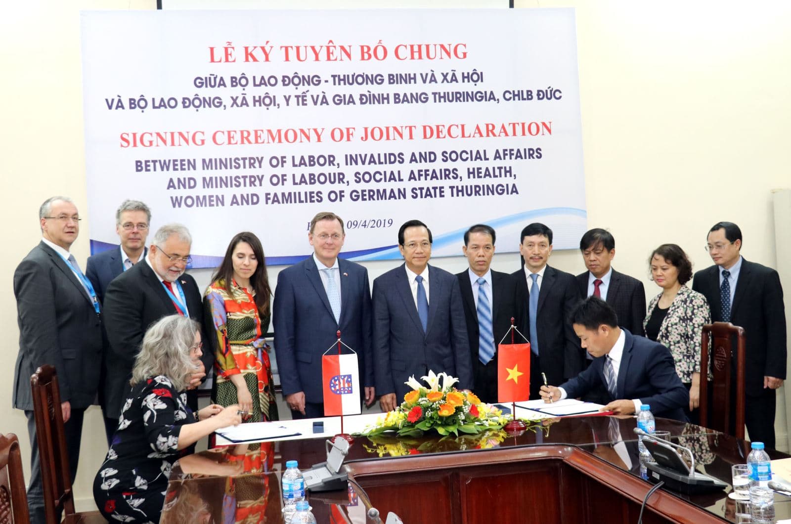 Tăng cường hợp tác giữa Bộ Lao động – Thương binh và Xã hội Việt Nam và Bang Thüringen (CHLB Đức) về giáo dục nghề nghiệp