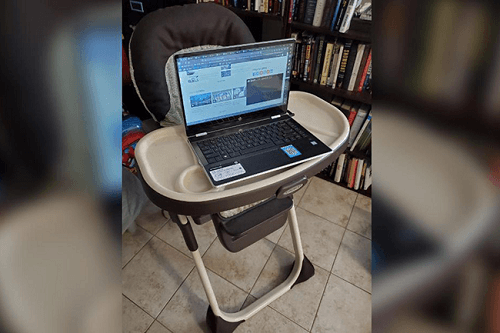 Những góc làm việc tại nhà 'có một không hai'