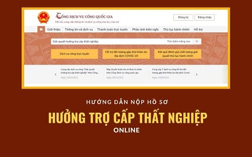 Giải quyết hưởng trợ cấp thất nghiệp trên Cổng Dịch vụ công Quốc gia