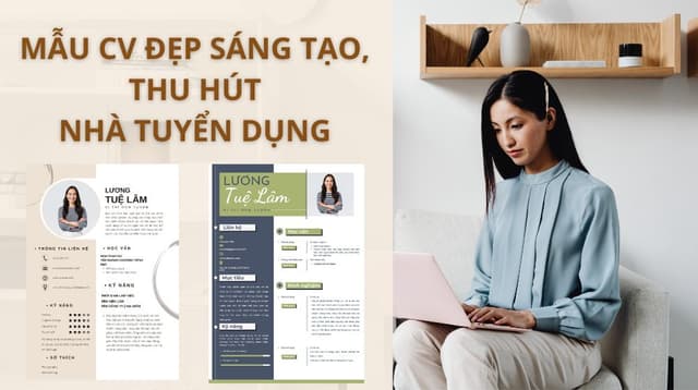 Những mẫu CV đẹp sáng tạo: Sử dụng sao để thu hút nhà tuyển dụng