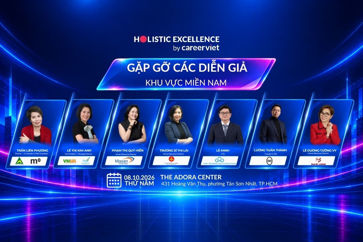 Holistic Excellence S-DNA 2026: 7 Gương Mặt Diễn Giả Truyền Cảm Hứng Tại TP.HCM